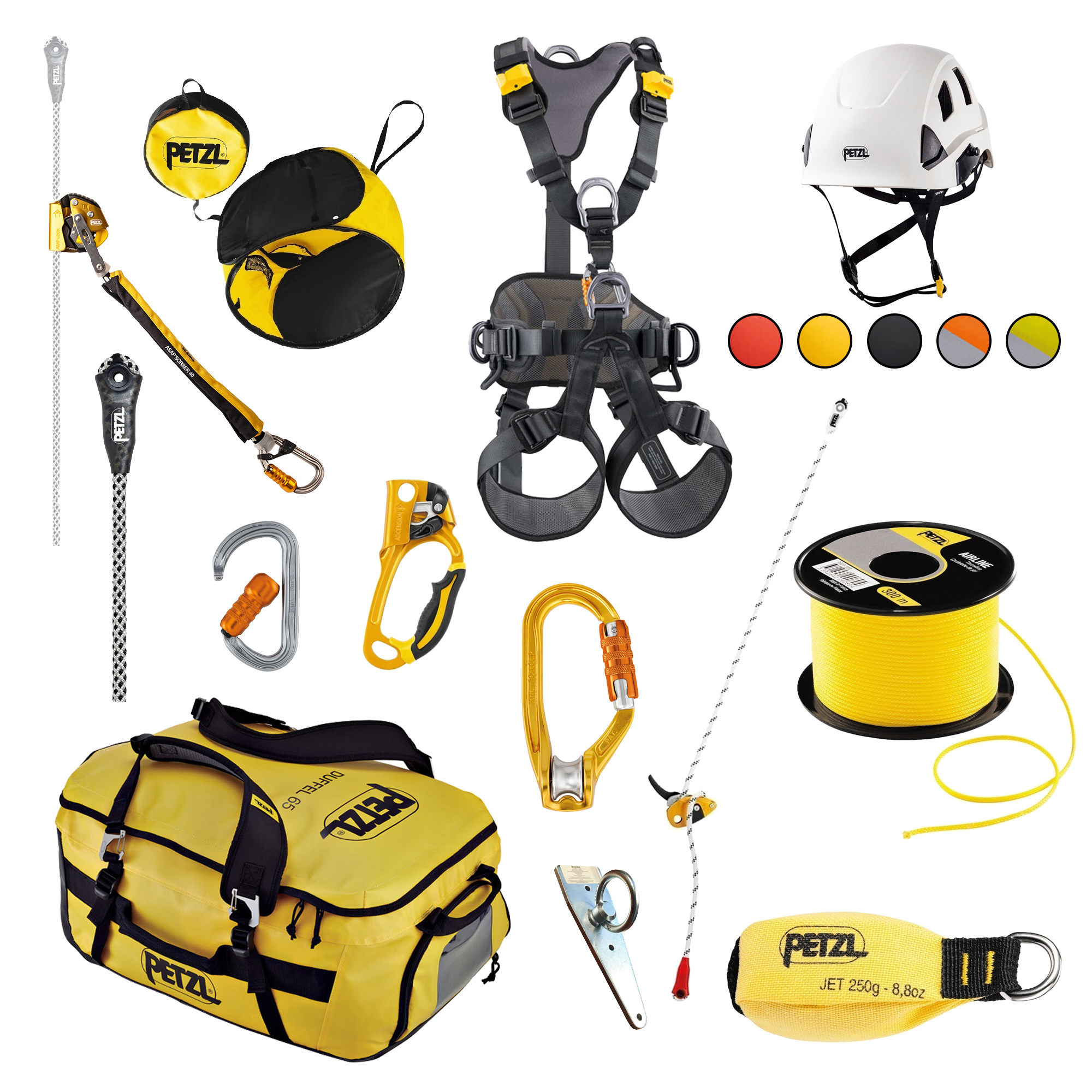 GME x Petzl Solar Technician Fall Protection and Positioning Kit from Columbia Safety